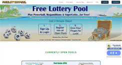 Desktop Screenshot of freelotterypool.com